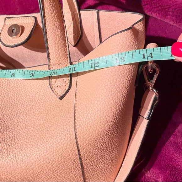 Dusty Pink Tote and Poche. Very beautiful, never been used. For school or office - Picture 4 of 8